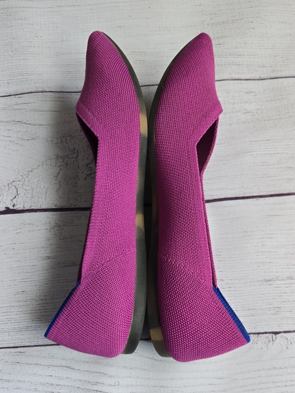Rothy's Fuschia Original Point - Sz 8 - Picture 4 of 5